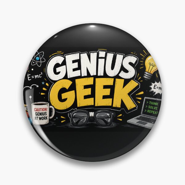 Item preview, Genius STEM Science Technology Engineering Mathematics Educational Design designed and sold by Genius Geek.