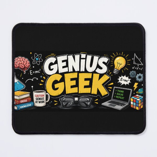 Item preview, Genius STEM Science Technology Engineering Mathematics Educational Design designed and sold by Genius Geek.