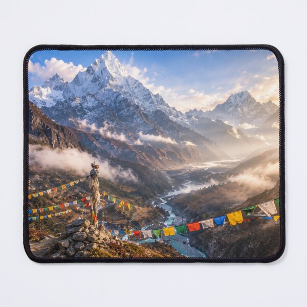 Item preview, Majestic Himalayan Valley at Dawn designed and sold by Pond21.