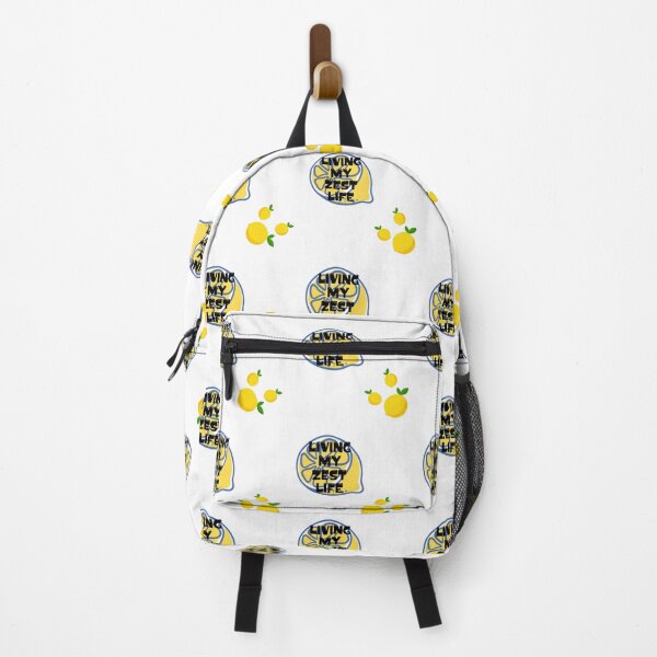 Item preview, Viviendo mi vida con entusiasmo, limones designed and sold by Meli-moo.