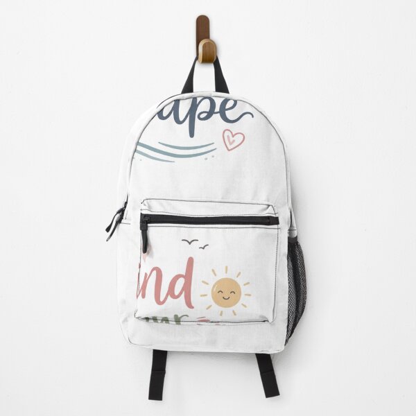Item preview, Find Your Escape Cute Travel Quote Design | Wanderlust Adventure Typography | Beach Vacation Aesthetic Sticker & T-Shirt designed and sold by Sanika arts .