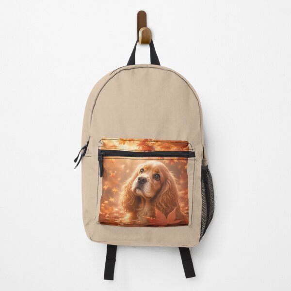 Item preview, Autumn Dream Cocker Spaniel Portrait Art designed and sold by ManJiangHong.