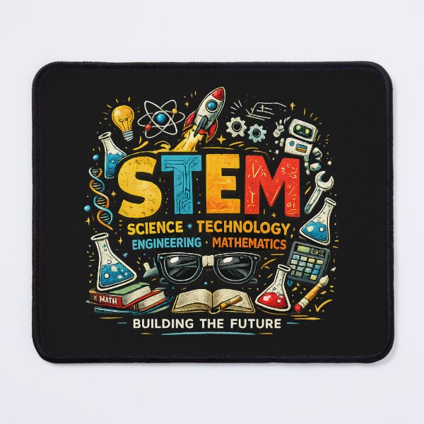 Item preview, Science Technology Engineering Mathematics Educational Design STEM designed and sold by Genius Geek.