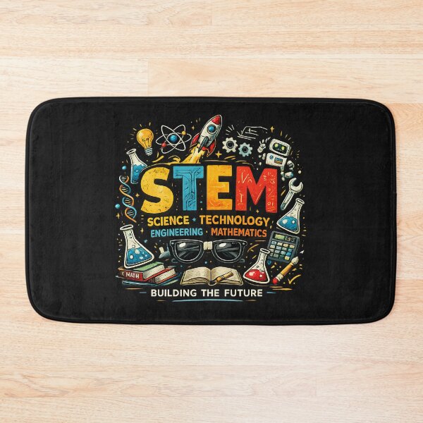 Item preview, Science Technology Engineering Mathematics Educational Design STEM designed and sold by Genius Geek.