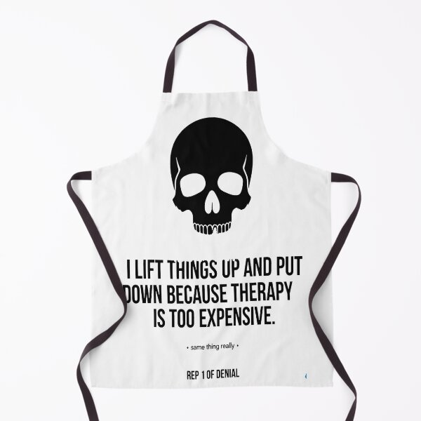 Item preview, I Lift Things Because Therapy Is Too Expensive designed and sold by NoNameDrops.