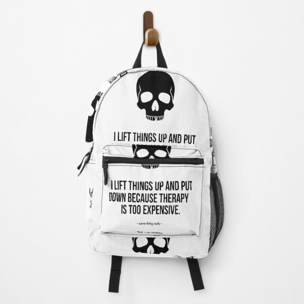 Item preview, I Lift Things Because Therapy Is Too Expensive designed and sold by NoNameDrops.