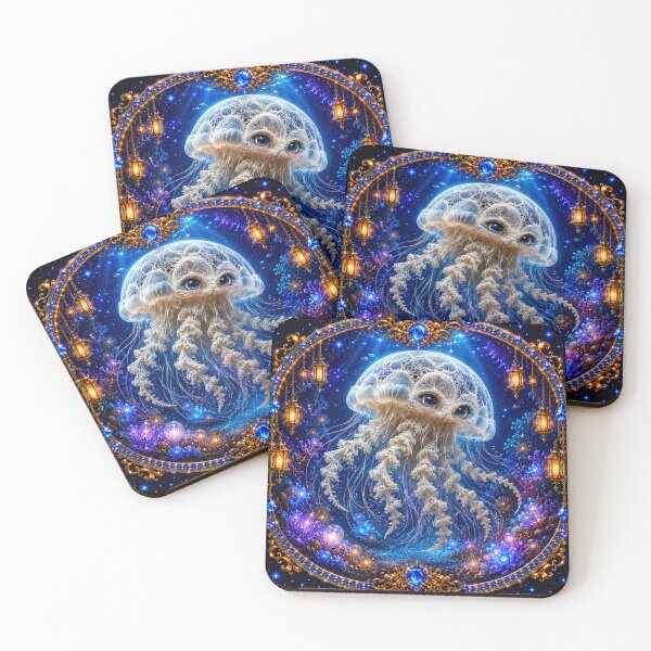 Item preview, Enchanted Moon Jellyfish designed and sold by MagicPixelFrame.