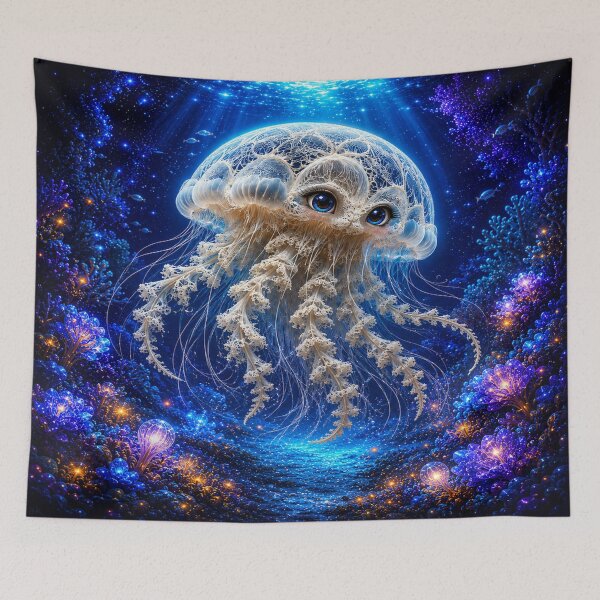 Item preview, Enchanted Moon Jellyfish designed and sold by MagicPixelFrame.
