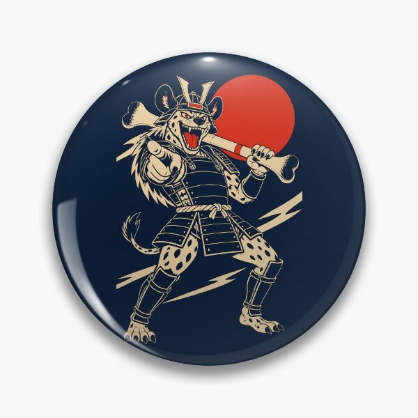 Item preview, Samurai Hyena designed and sold by KungPowUnicorn.