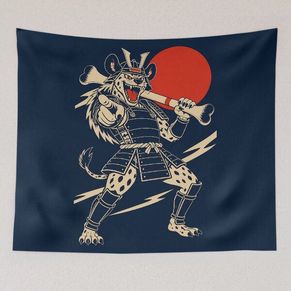 Item preview, Samurai Hyena designed and sold by KungPowUnicorn.