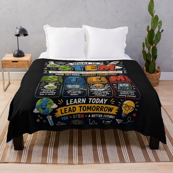 Item preview, Science Technology Engineering Mathematics Educational Design STEM designed and sold by Genius Geek.