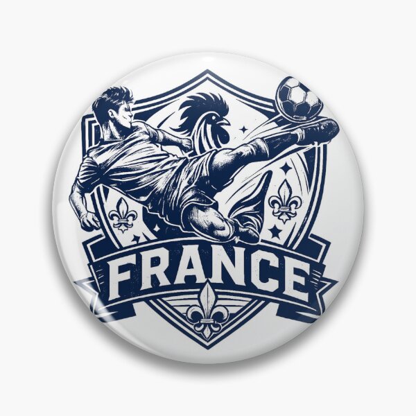 Item preview, France Soccer Rooster Crest Shirt, Vintage French Football Graphic Tee, Distressed France Pride Design, Soccer Fan Gift designed and sold by JonelCrafts.