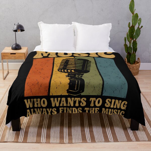 Item preview, Vintage microphone with retro stripes and music quote designed and sold by By:MarcinK.