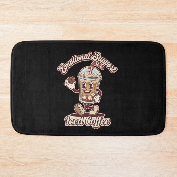 Item preview,  Emotional Support Iced Coffee Vintage Cartoon Vintry Off designed and sold by VintryOff.