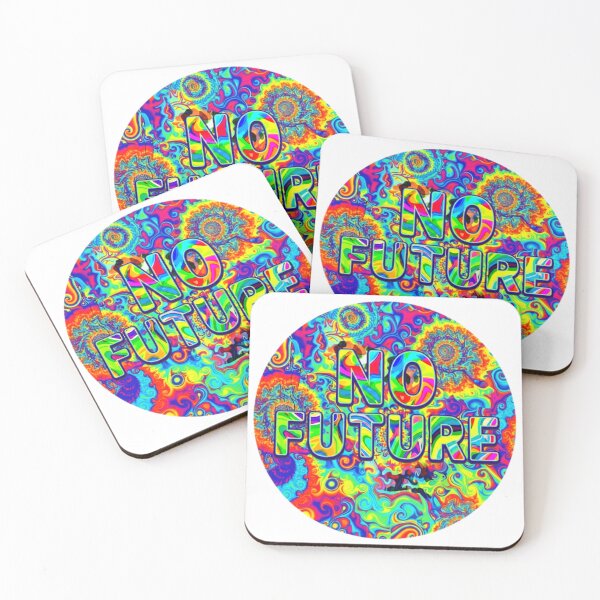 Item preview, No Future Nihilism Trippy Rainbow Circle   designed and sold by Stefanrajzer.