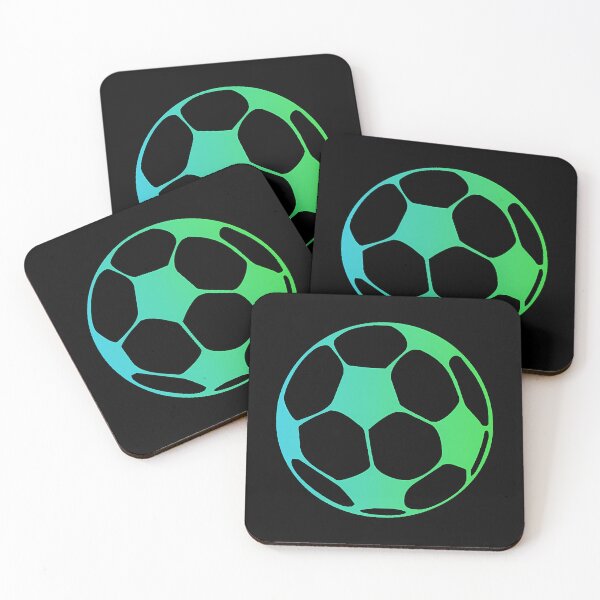 Item preview, Fade Soccer Ball (Blue  Green) designed and sold by kyndellku.