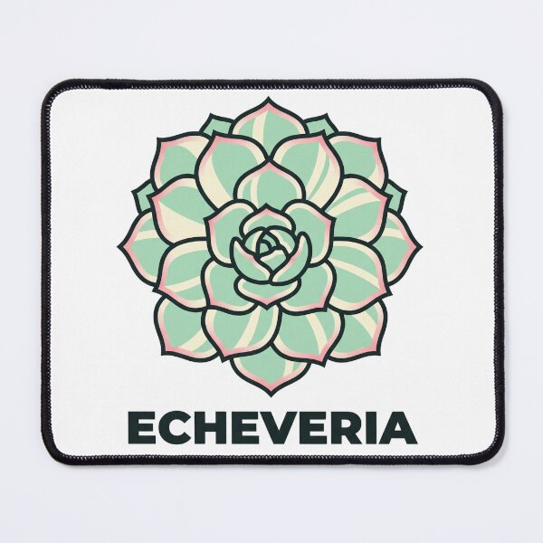 Item preview, Minimalist Echeveria Succulent Bold Graphic Art designed and sold by GreenDivisionJP.