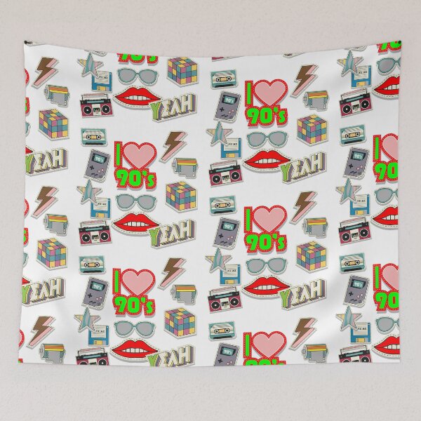 Item preview, I love 90s -Popular items from the late 1980s to the early 1990s- designed and sold by LOVEARTDESIGN.