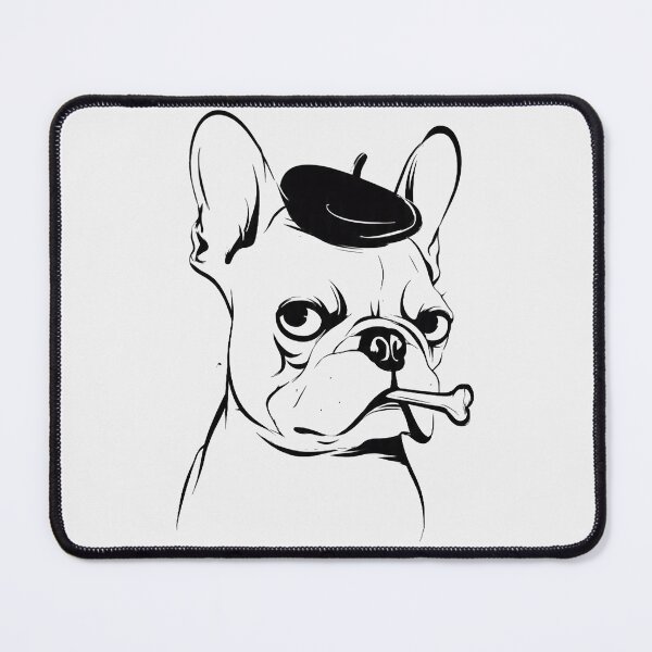 Item preview, Funny French Bulldog Beret Gift for Dog Mom Dad designed and sold by PixelQ.