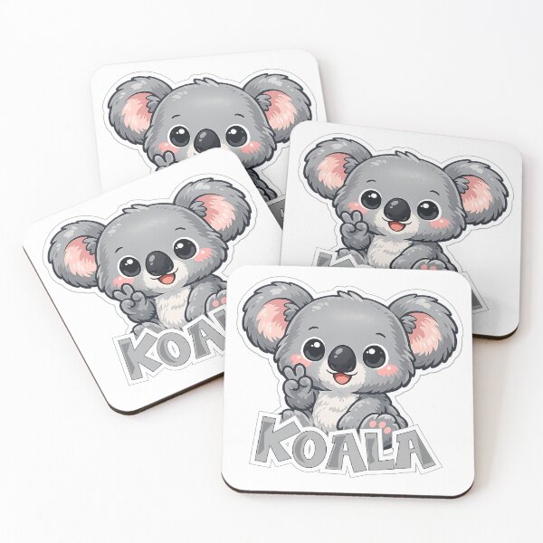 Aperçu de l'œuvre Koala mignon signe de paix créée et vendue par Peanutspixel.