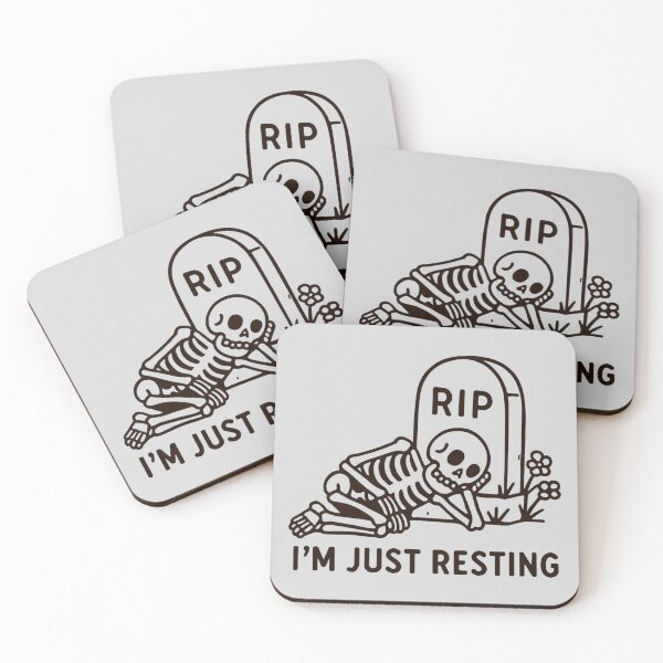 Item preview, RIP I'm Just Resting designed and sold by meesara.