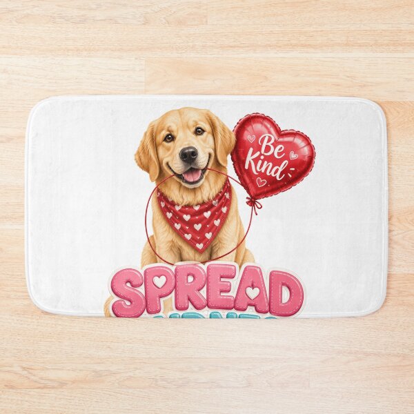 Item preview, Spread Kindness Golden Retriever Sticker designed and sold by PawFusionArt.