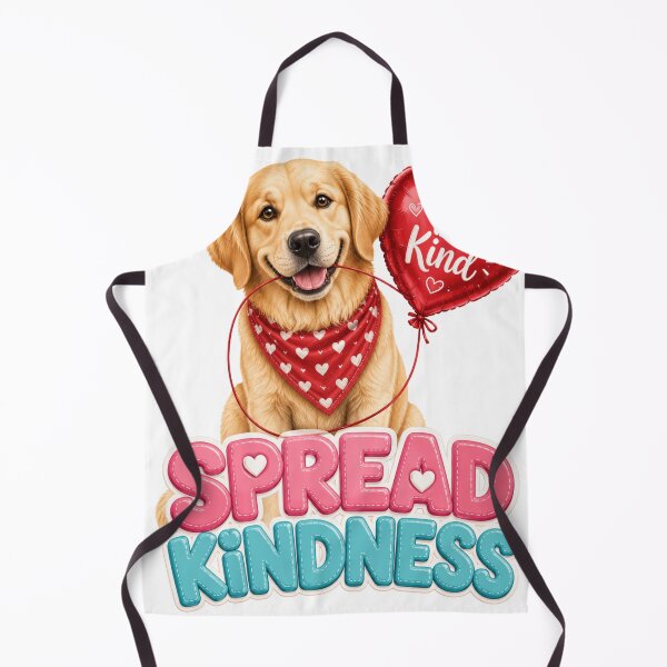 Item preview, Spread Kindness Golden Retriever Sticker designed and sold by PawFusionArt.