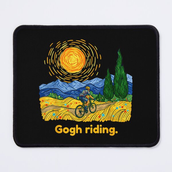 Item preview, Gogh Riding Funny Cycling Van Gogh Art Bike designed and sold by Juansustait.