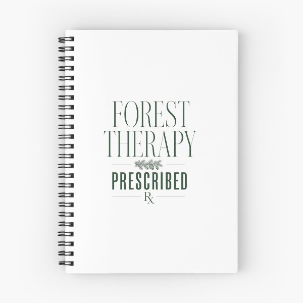 Item preview, Forest Therapy Prescribed Nature Hiking Wellness Typography Tee Sticker Nature Lover Gift designed and sold by sharifex.