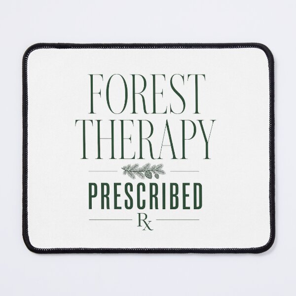 Item preview, Forest Therapy Prescribed Nature Hiking Wellness Typography Tee Sticker Nature Lover Gift designed and sold by sharifex.