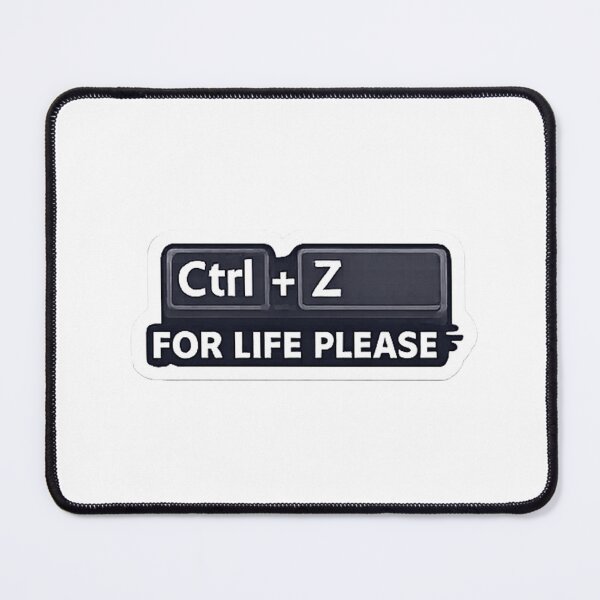 Item preview, Ctrl + Z For Life Please Funny Programmer Sticker designed and sold by FancyPlus.