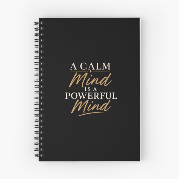 Item preview, A Calm Mind Is A Powerful Mind designed and sold by Zentroodle.