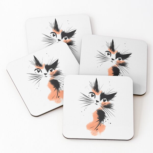 Item preview, Unique Funny Valentines Day Cat Gift — Cute Cat Mom Mud Print designed and sold by PixelQ.