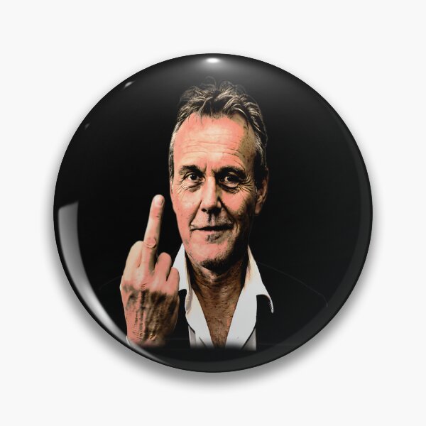Item preview, Anthony-Head Middle Finger Funny Portrait designed and sold by darkanimal.