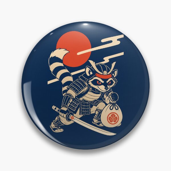 Item preview, Samurai Raccoon designed and sold by KungPowUnicorn.