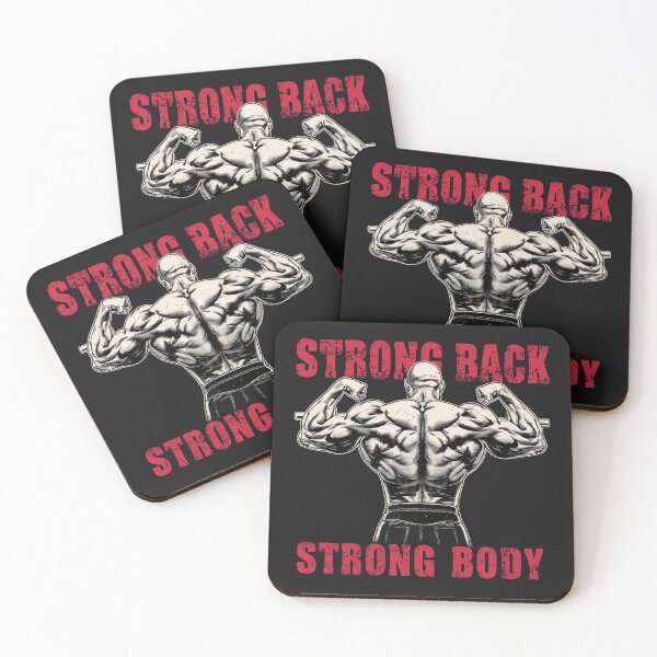 Item preview, Strong Back Strong Body Trend – Vintage Bodybuilding Design, Powerful Muscular Back Graphic designed and sold by Sparkofart07.