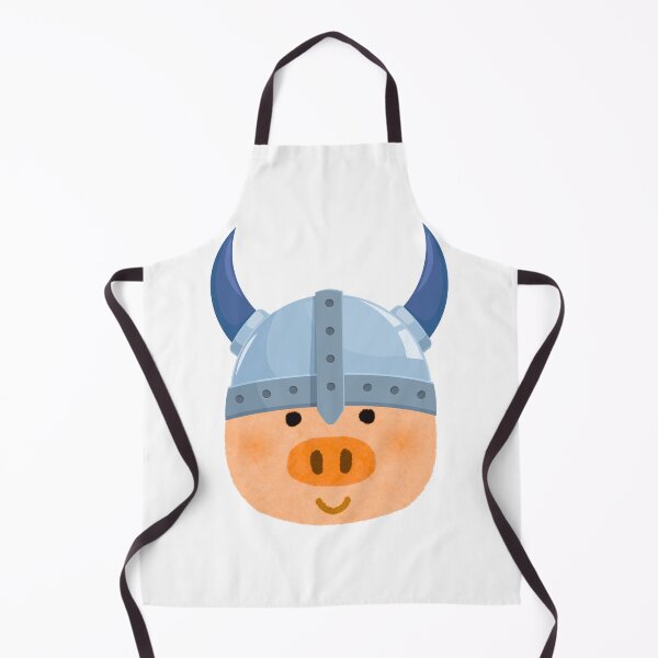 Item preview, Cute Viking Pig Funny Nordic Warrior designed and sold by CrownINDesign.