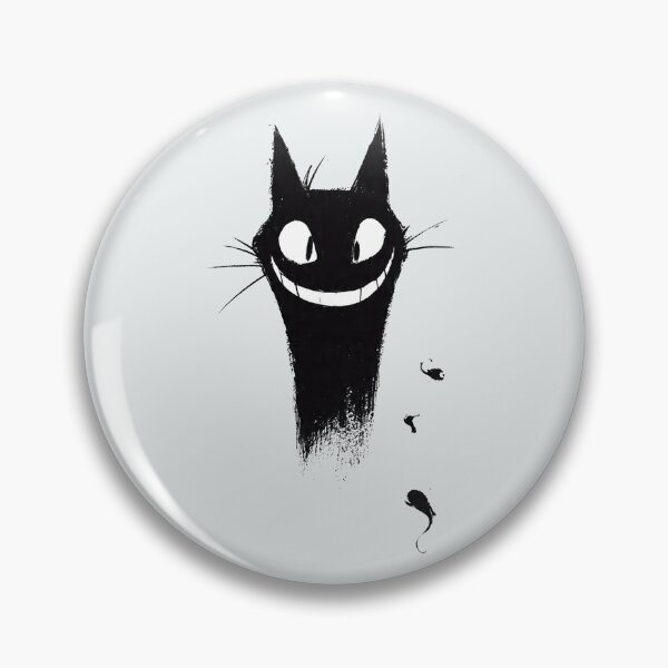 Item preview, Funny Cat Birthday Gift for Teens — Gothic Black Cat Art Print designed and sold by PixelQ.