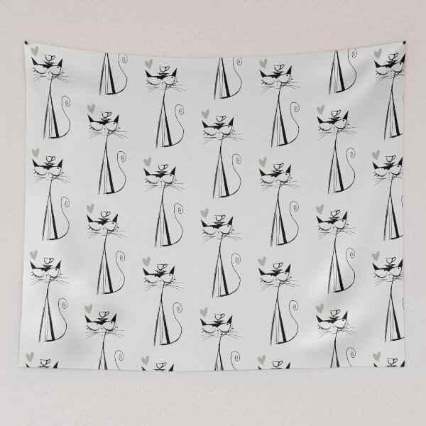Item preview, Cat Mom Mothers Day Gift Quirky Tea Cat Lover Women designed and sold by PixelQ.
