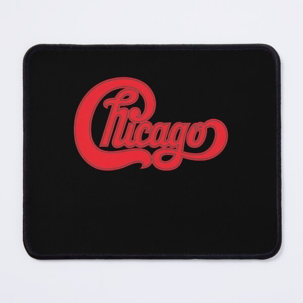 Item preview, Chicagoo Band Script Red On Black designed and sold by baguiasrt.