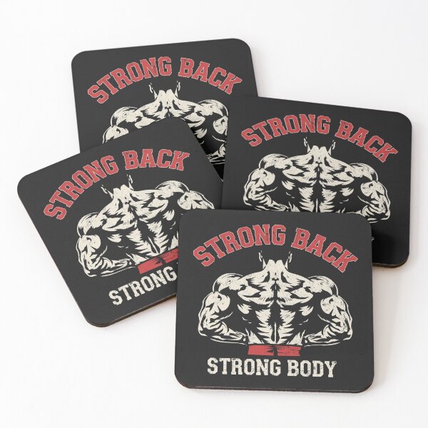 Item preview, Strong Back Strong Body Trend – Vintage Bodybuilding Design, Powerful Muscular Back Graphic designed and sold by Sparkofart07.
