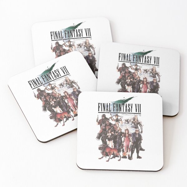 Item preview, Final Fantasys VII Lineup designed and sold by MinimalistMuses.