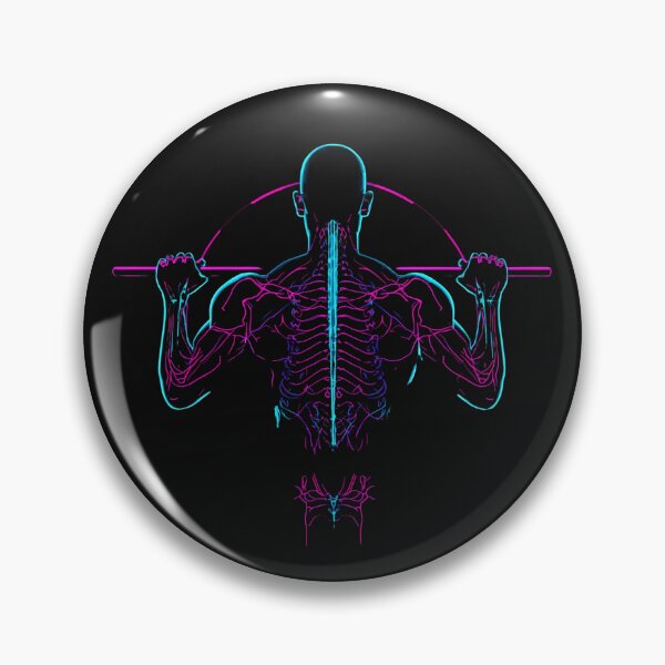 Item preview, PULL HARDER - Cyberpunk Neon Synthwave Motivation Design designed and sold by Sparkofart07.