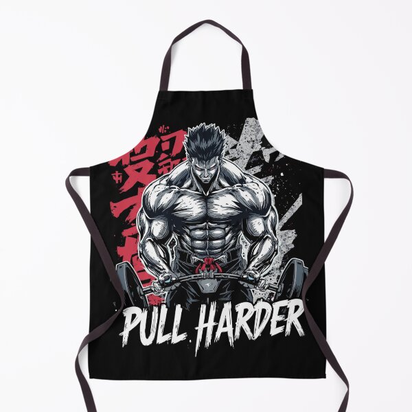 Item preview, PULL HARDER – Anime Gym Warrior Streetwear | Berserk & Shonen Inspired Fitness Design designed and sold by Sparkofart07.