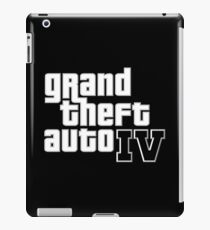 Grand Theft Auto IV logo iPad Case/Skin
