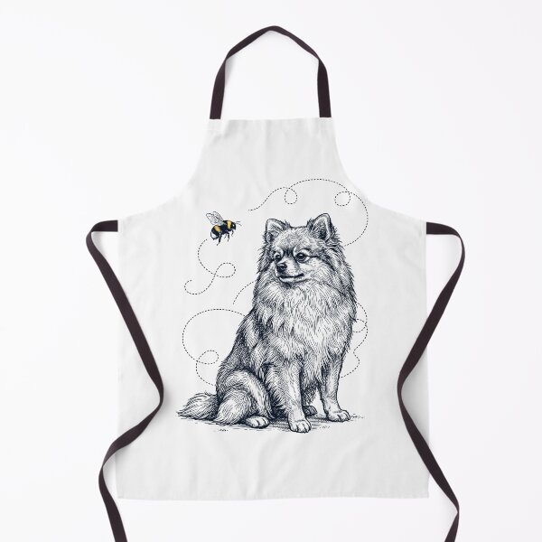 Item preview, Pomeranian Bumble Bee Honeybee Dog Lover designed and sold by Kimberley King Art King Art.