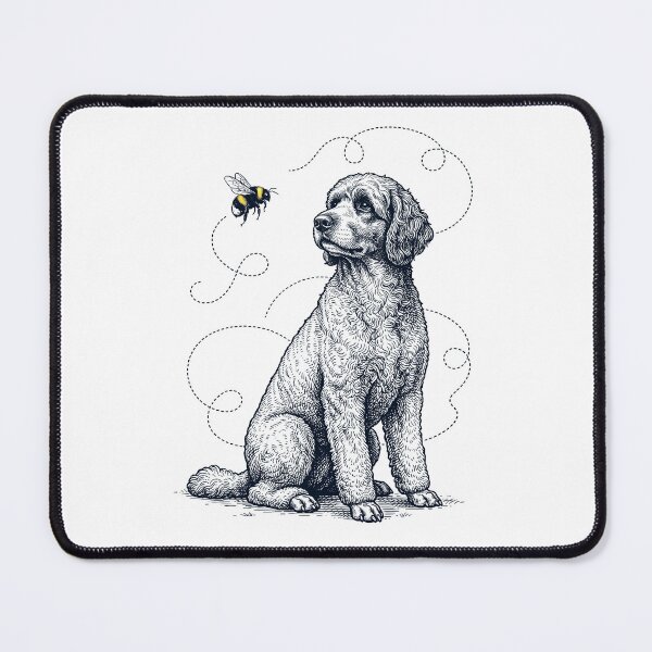 Item preview, Portuguese Water Dog Bumble Bee Honeybee Dog Lover designed and sold by Kimberley King Art  King Art.