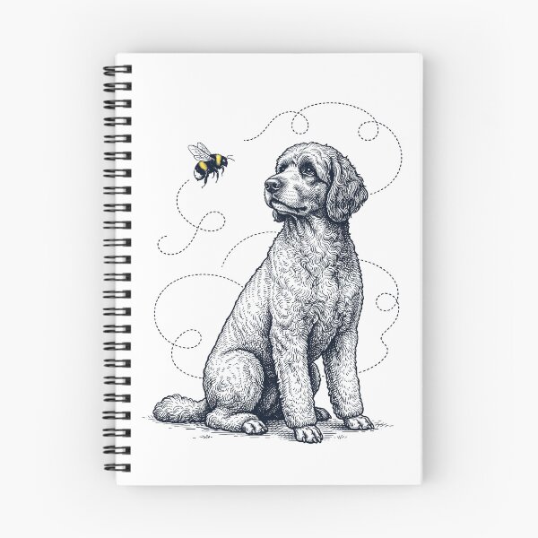 Item preview, Portuguese Water Dog Bumble Bee Honeybee Dog Lover designed and sold by Kimberley King Art  King Art.