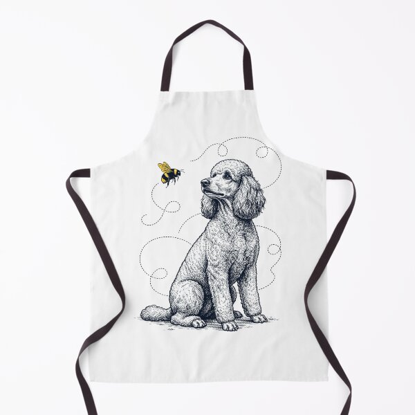 Item preview, Poodle Bumble Bee Honeybee Dog Lover designed and sold by Kimberley King Art King Art.