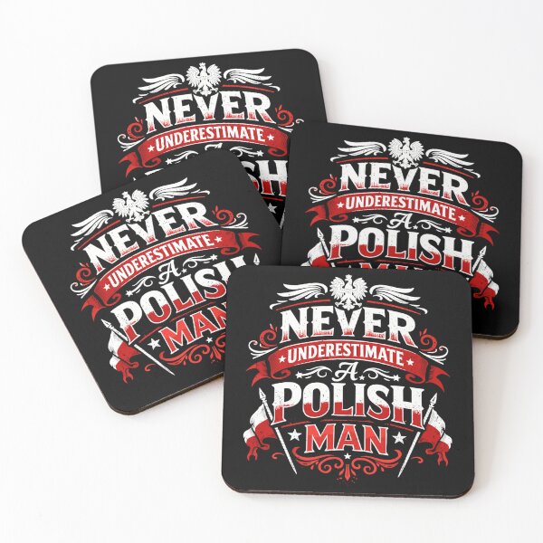 Item preview, Never Underestimate a Polish Man – Polish proverb designed and sold by Pineapple-Tree.